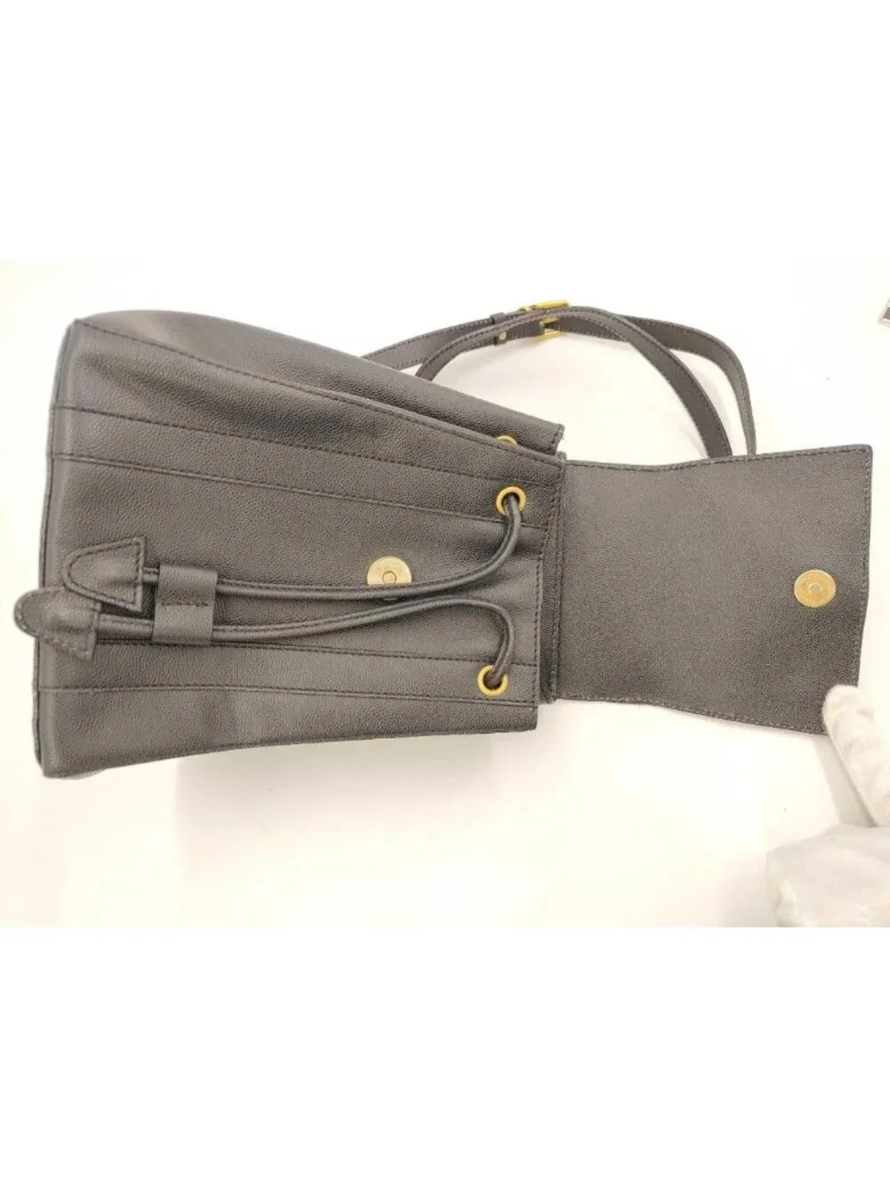 Celine Triomphe Backpack Leather Vintage